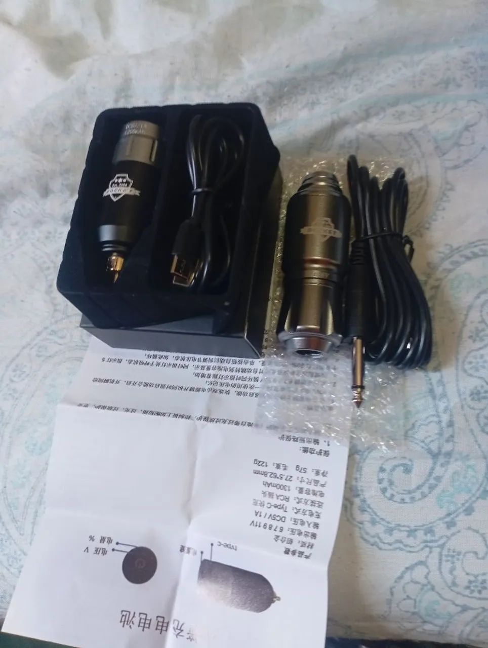 Kit para Tatuadores Pen Rocket e Fonte MC-W1 - Foto 5