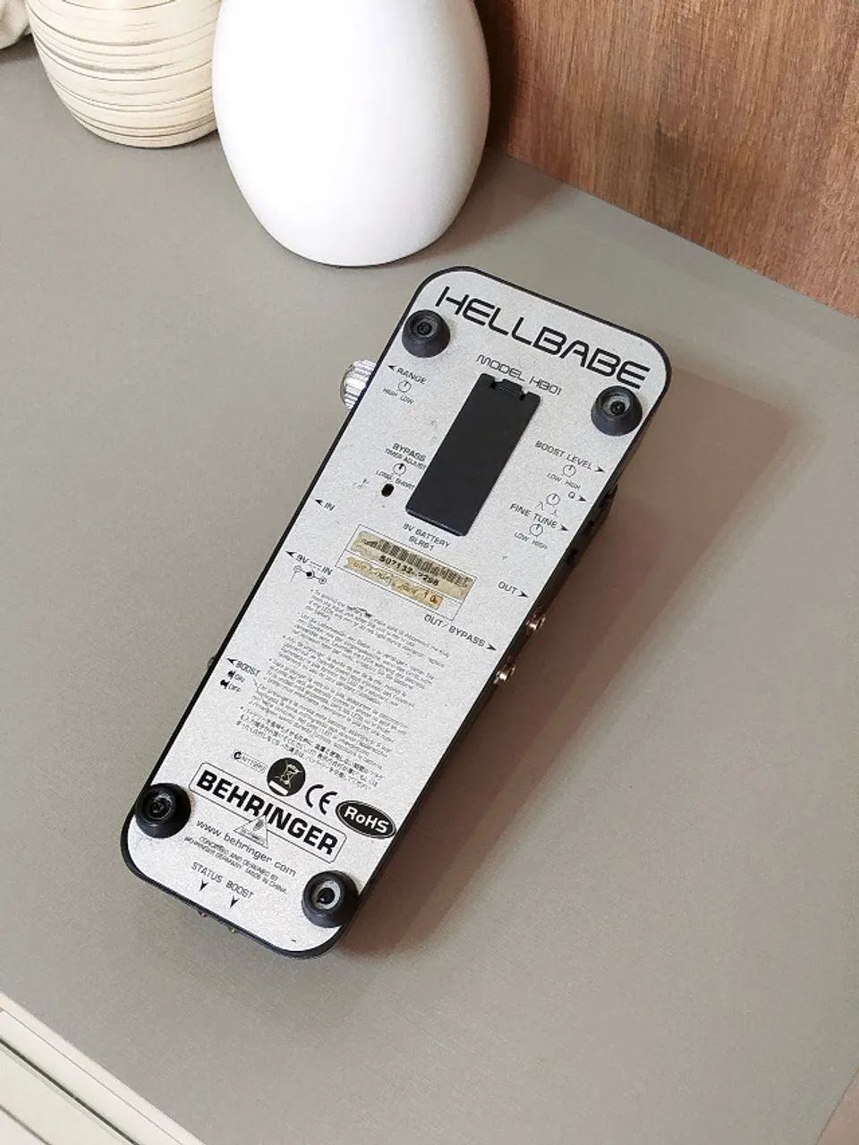 Pedal Wah Wah Behringer  HB01 - Foto 4