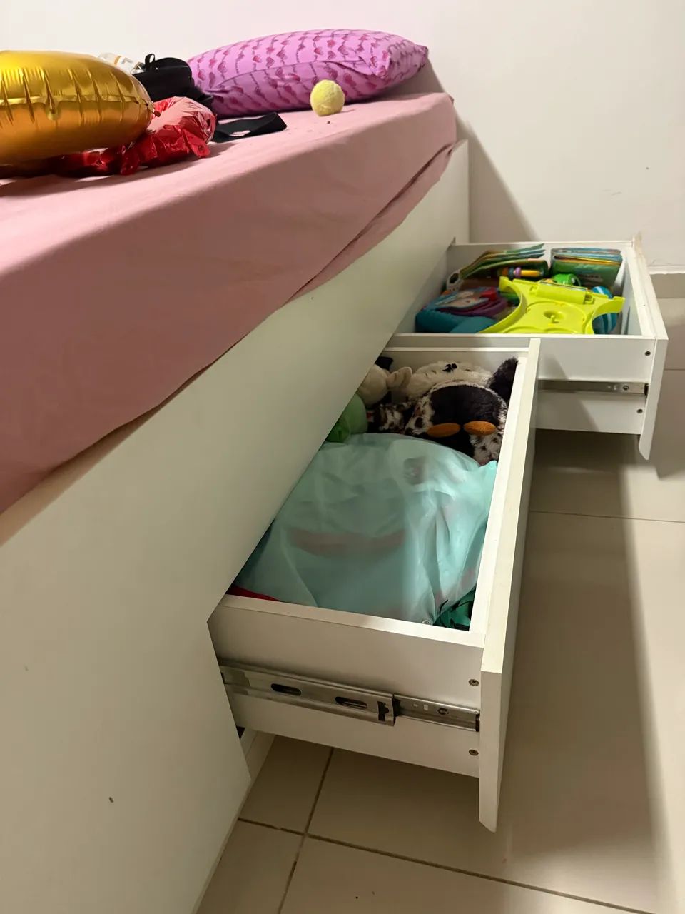 Cama de solteiro com gavetas - Foto 3