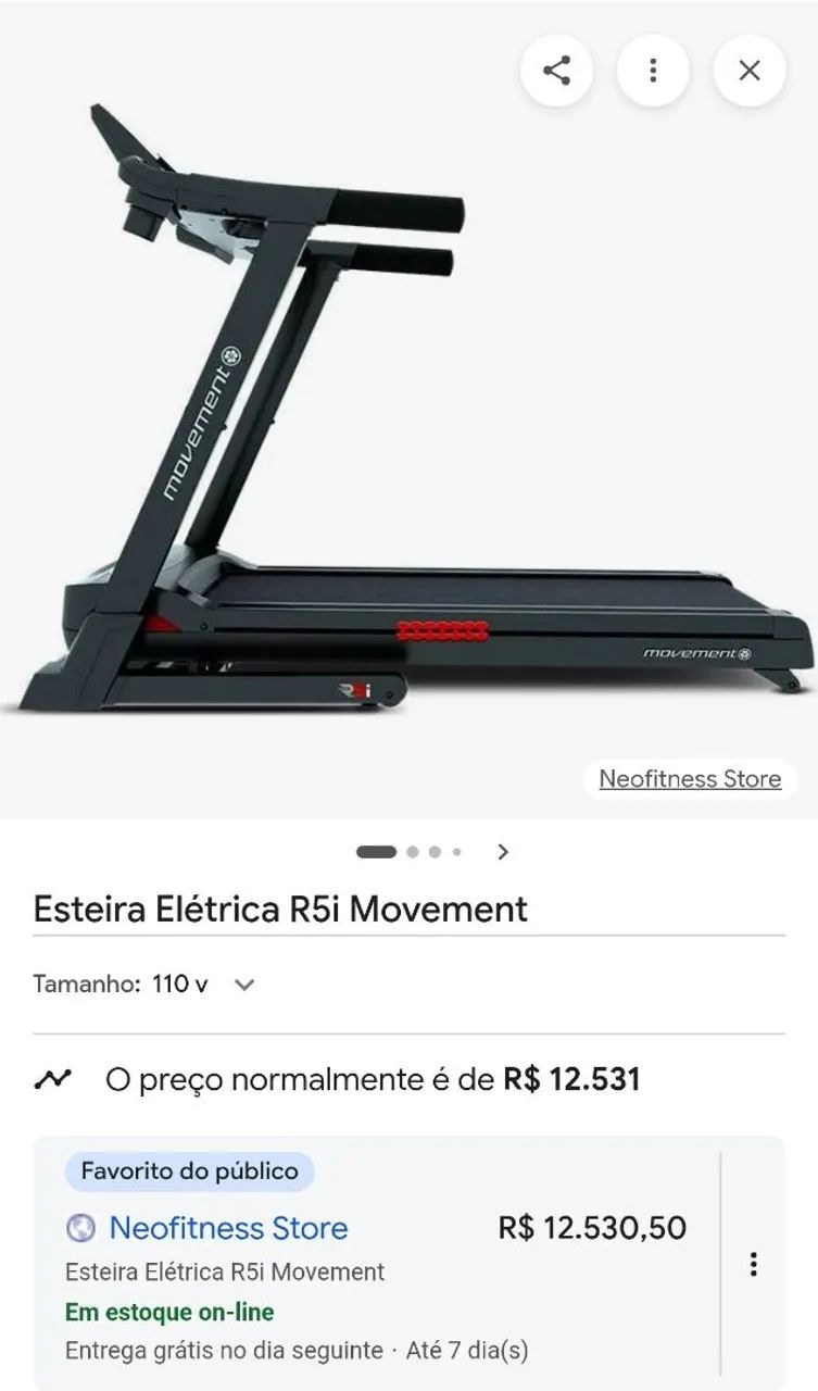 Esteira movement R5i - Foto 5