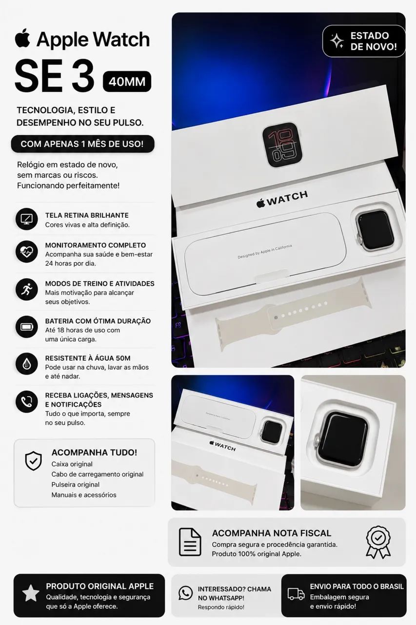 Apple Watch SE 3 - Foto 2