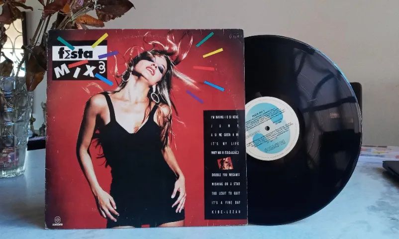 lp vinil - festa mix 3 - 1993