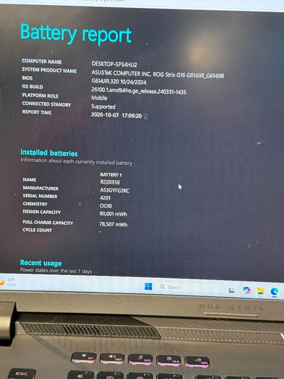 ASUS ROG Strix G16 DDR5 32GB notebook - Foto 4