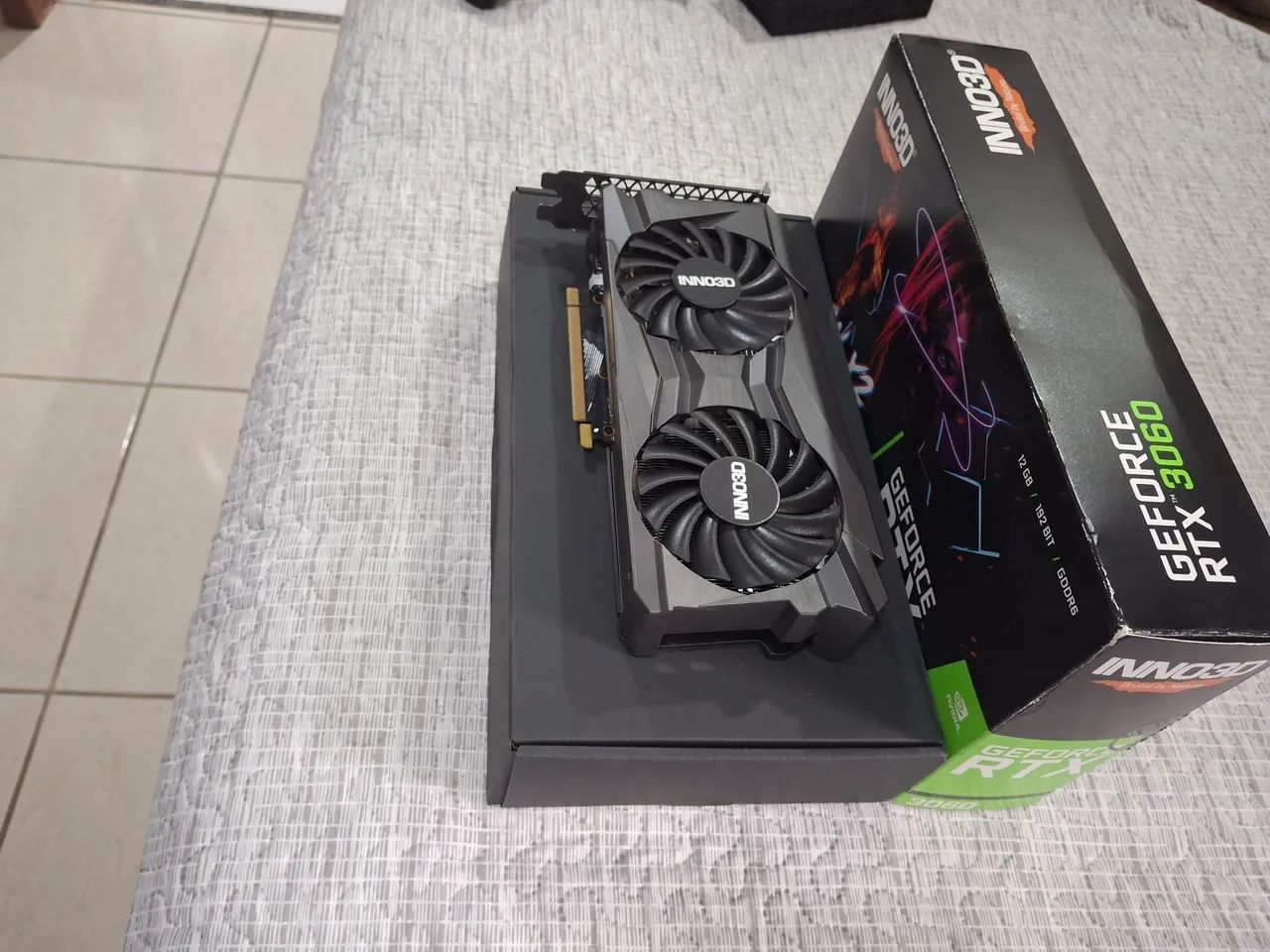 PLACA DE VÍDEO RTX 3060 12GB LHR  - FRETE GRÁTIS - Foto 2