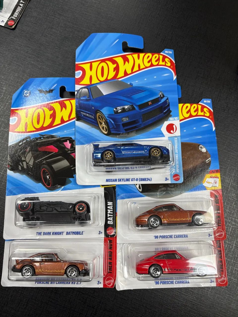 Kit com Hotwheels 
