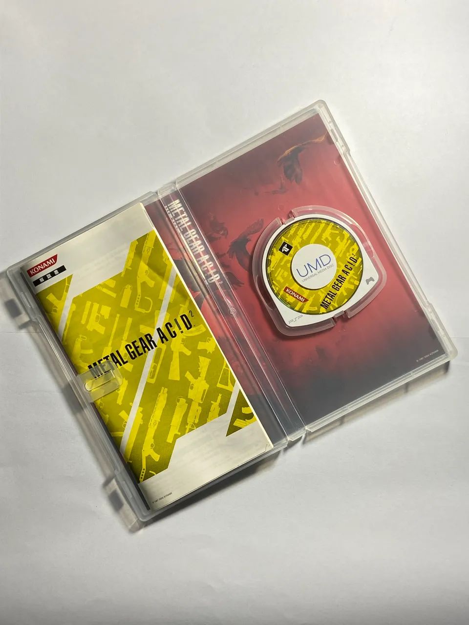 カセット12個PSP Metal Gear Acid 2 PSP Japonês Original Completo - Jogos de Vídeo