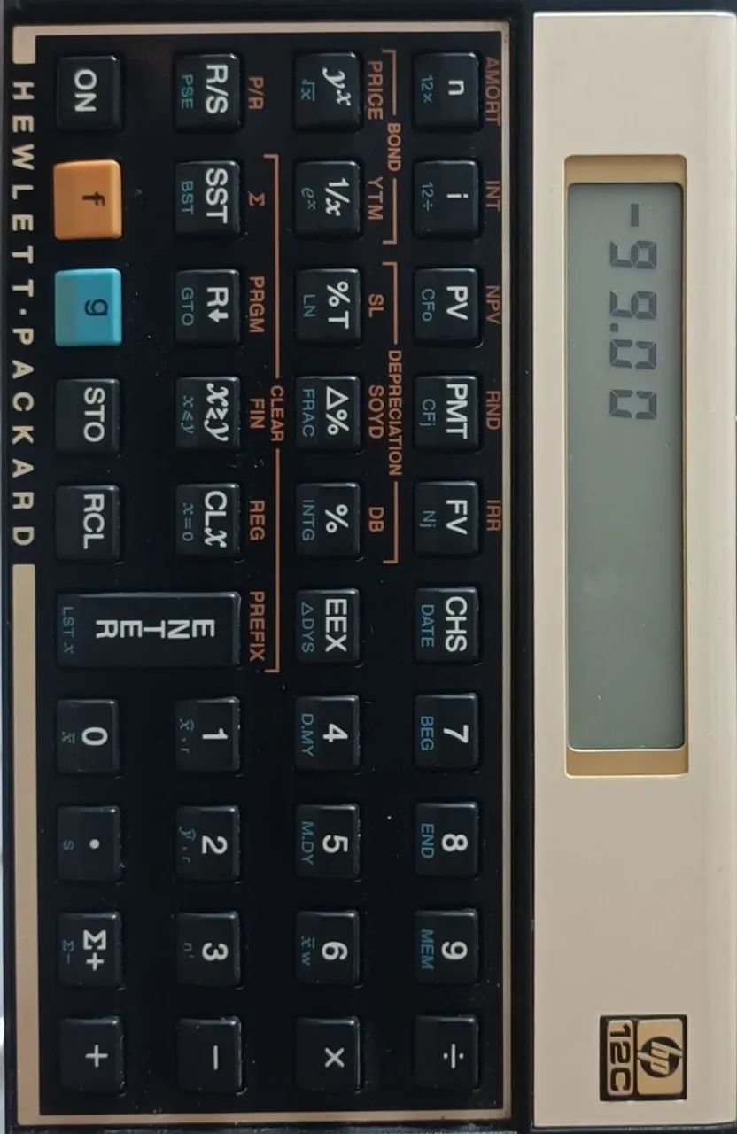 Calculadora financeira Hp 12C  - Foto 2