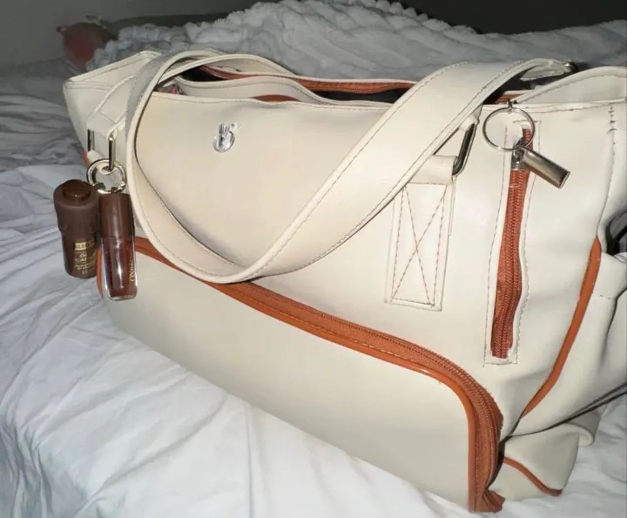 Bolsa grande para o dia a dia, com compartimento térmico e notebook - Foto 4