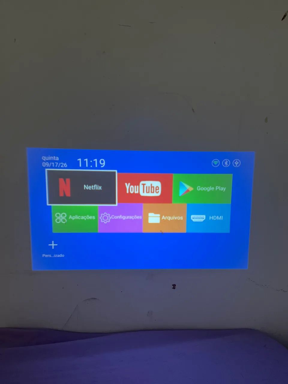 Projetor multimídia 