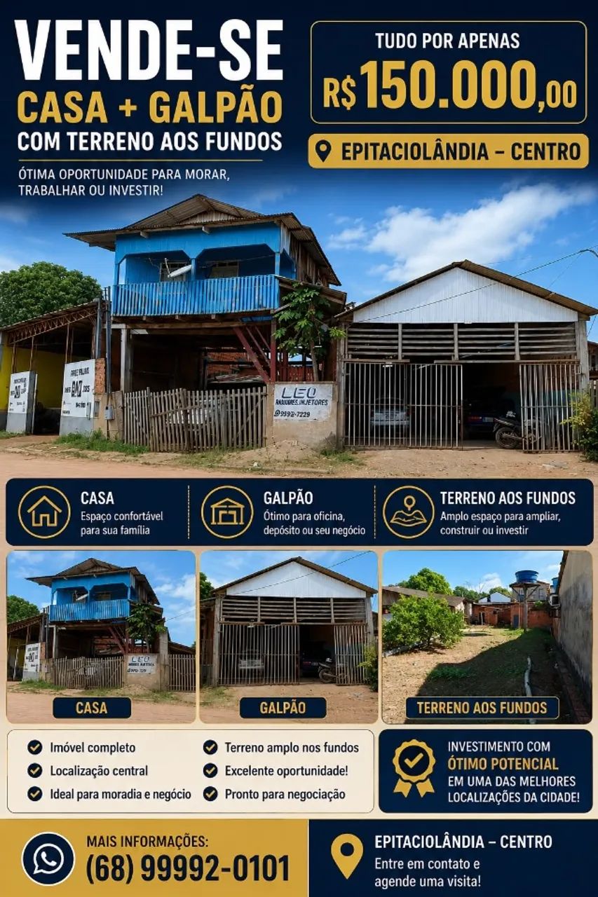 Casa em Epitaciolândia 