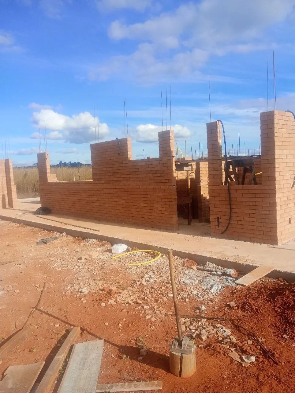 Tijolo ecológico construimos casas e muros  com  tijolo ecológico e blocos de concreto - Foto 3