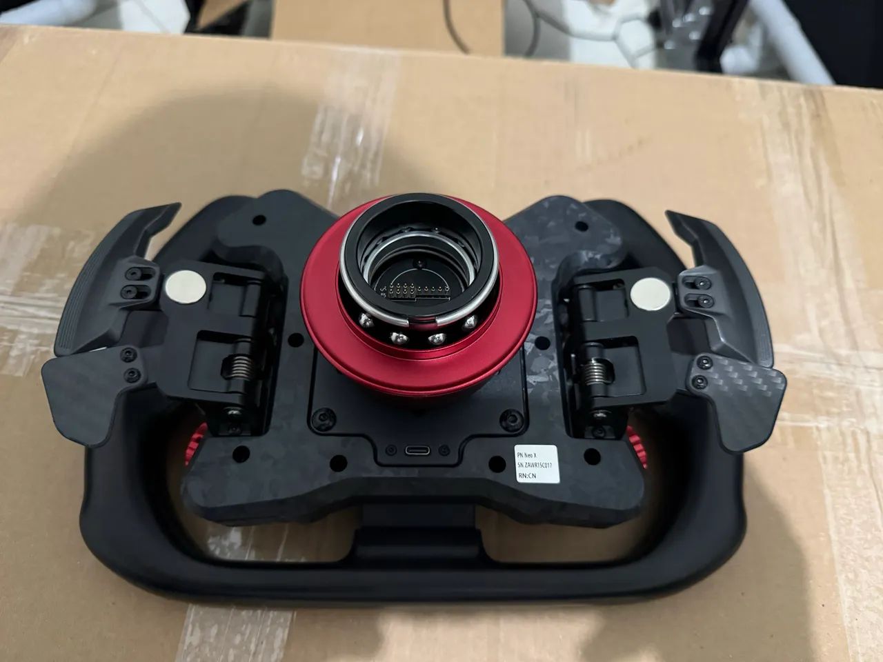 Simagic Hub NeoX + Paddle Shifts + Aro PU - Foto 2