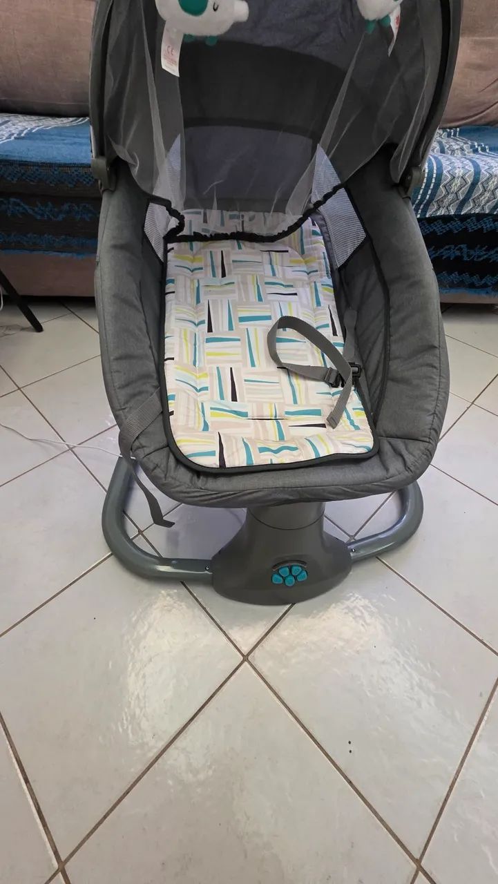 Cadeira balanço automática 3x1 Mastela