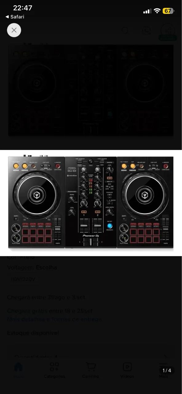 Controladora para dj ddj 400 - Foto 3