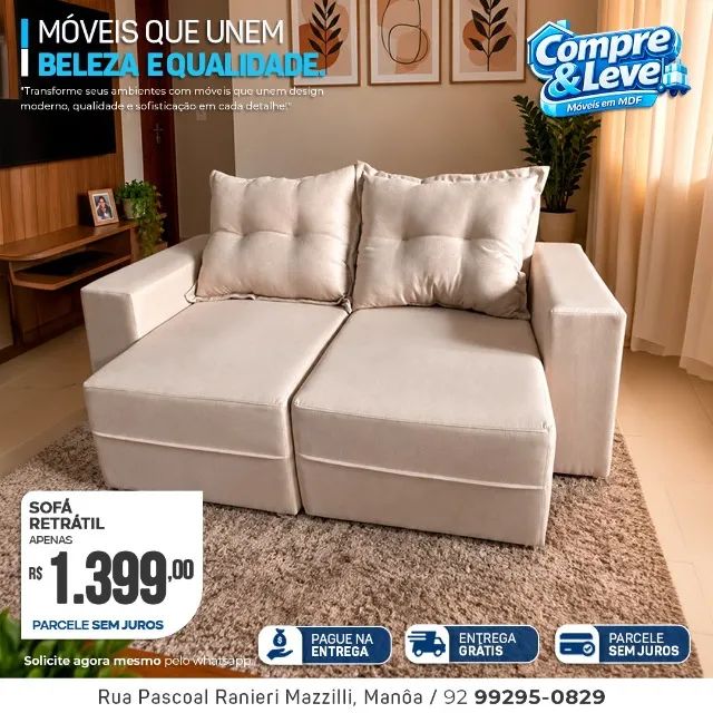 Sofá retrátil - Foto 2