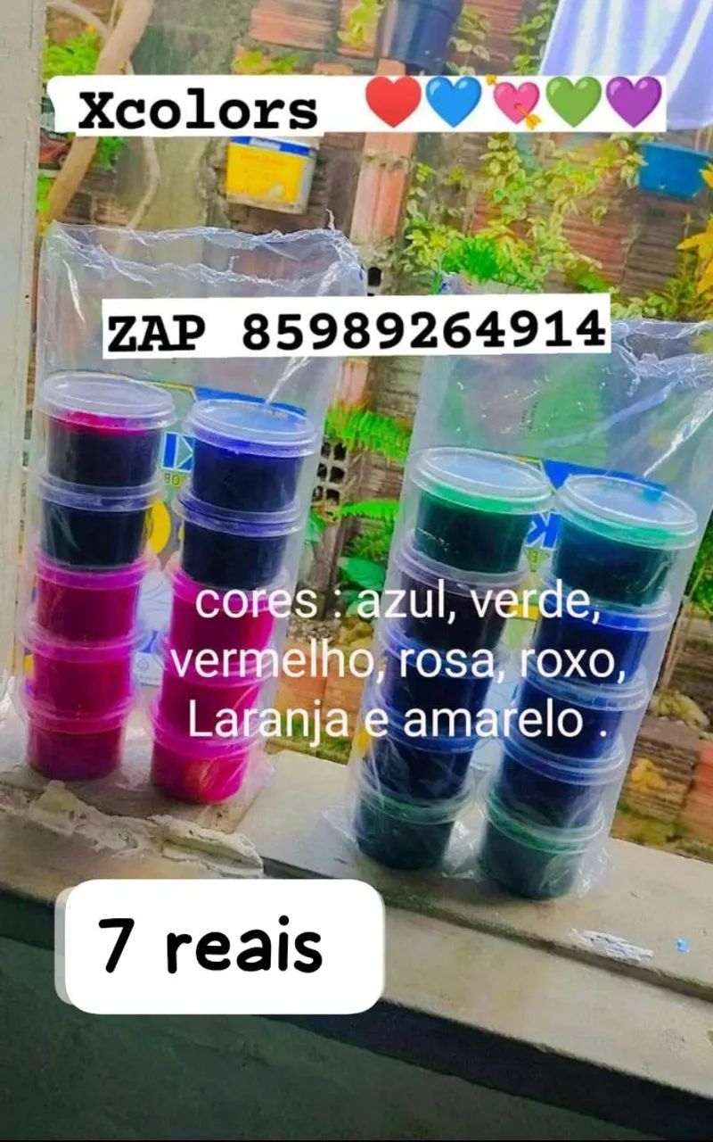 TINTAS COLORS P CABELO