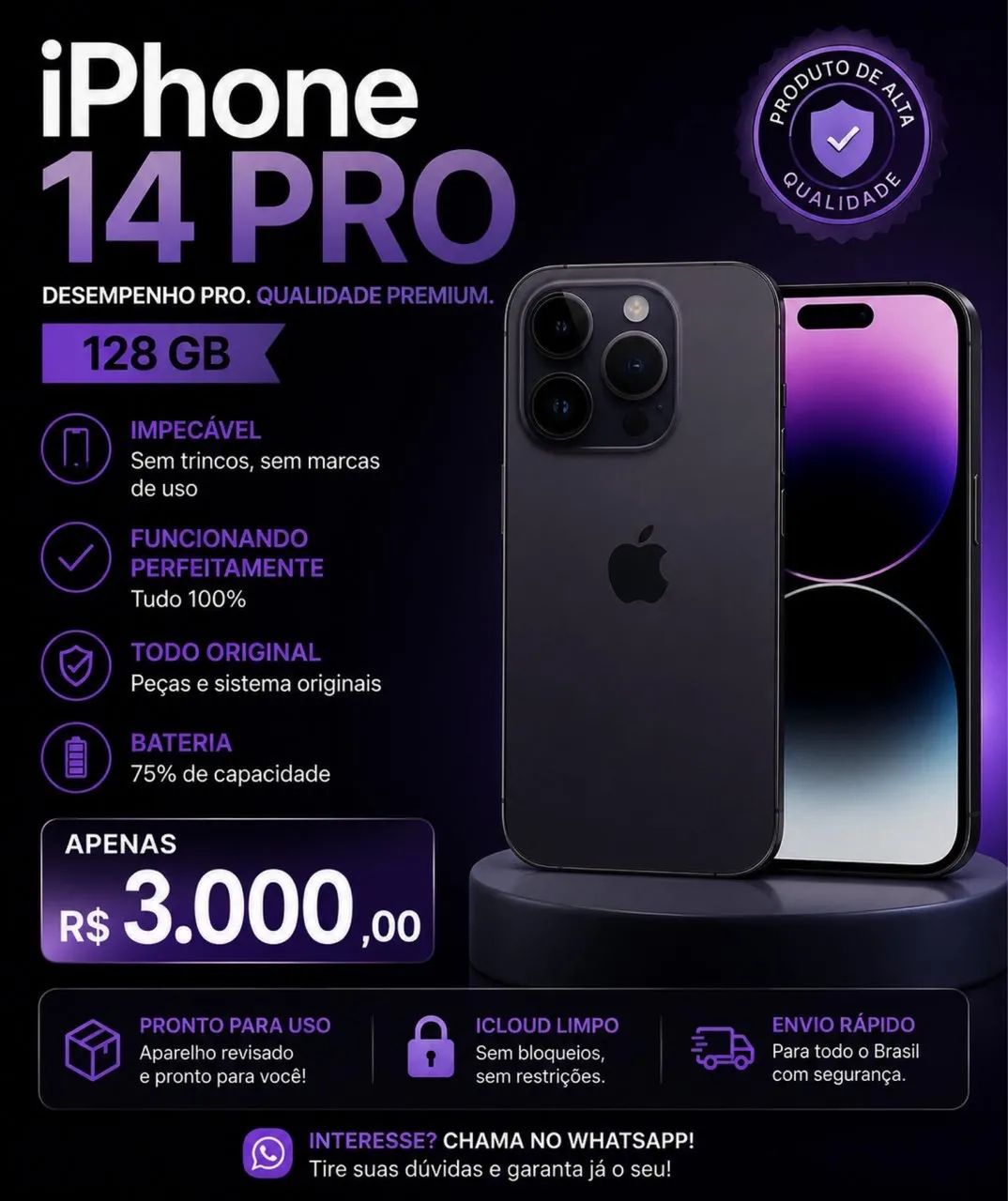 iPhone 14 Pro  - Foto 5