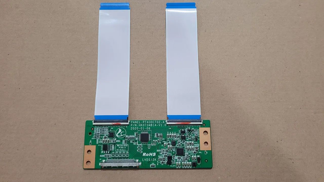 Placa T-CON / TCON p/ TV Multilaser TL024 - Foto 3
