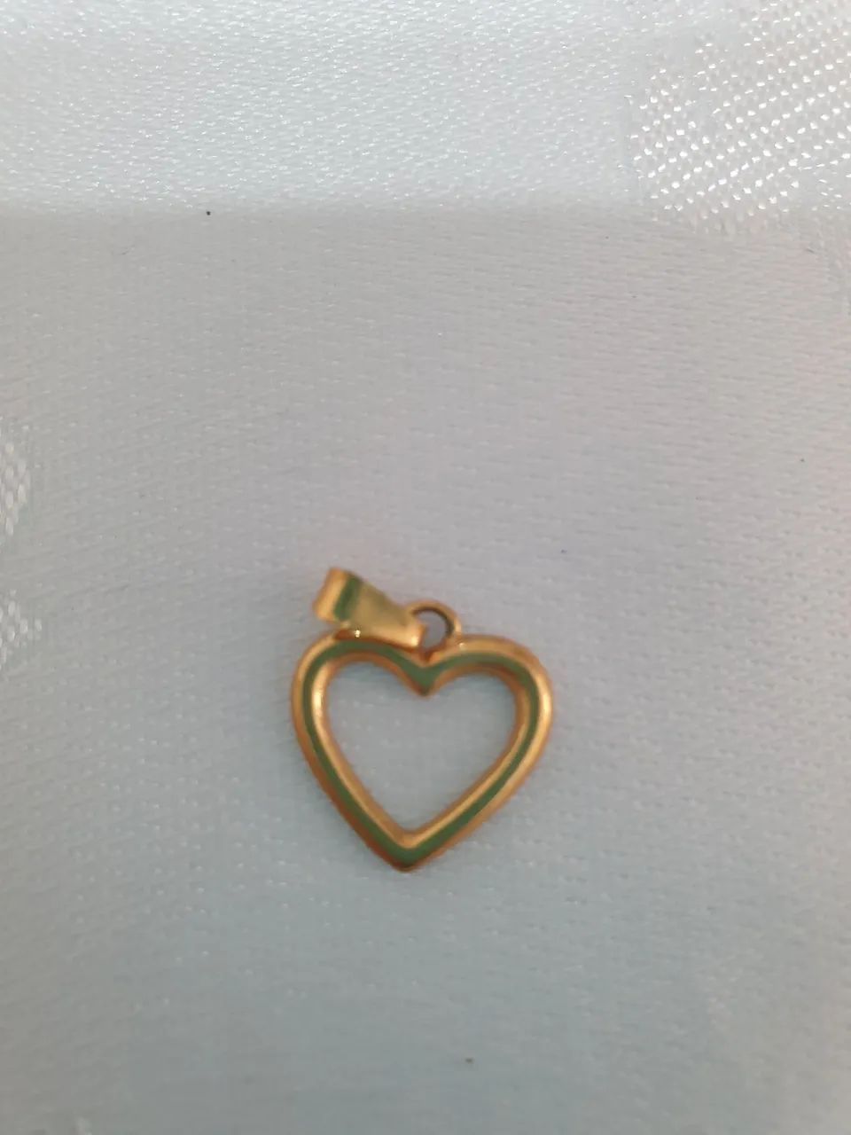 3 pingentes para colar ou pulseira folheado a ouro - Foto 2