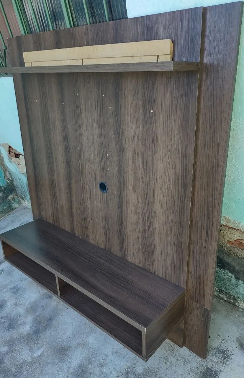 Painel com nichos e prateleira. - Foto 4
