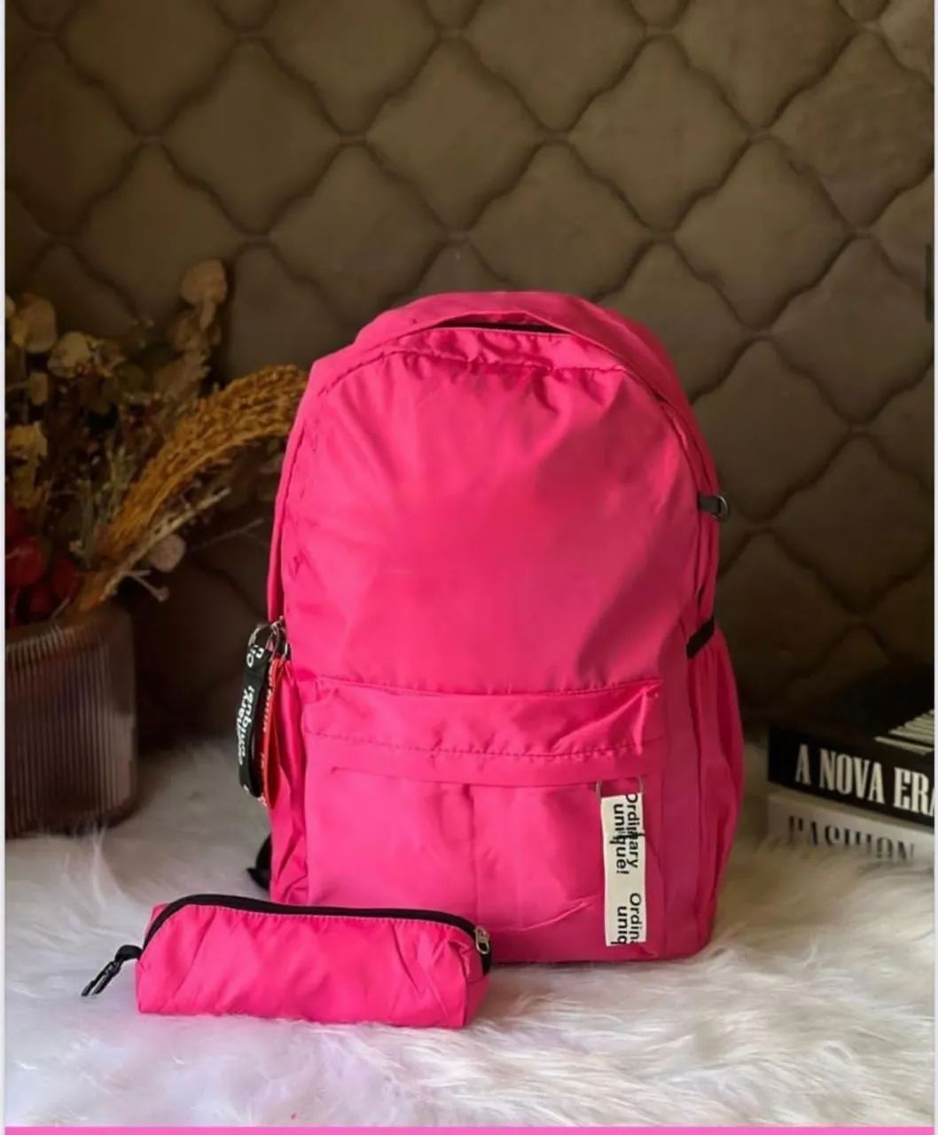 Mochila com estojo no precinho  - Foto 3