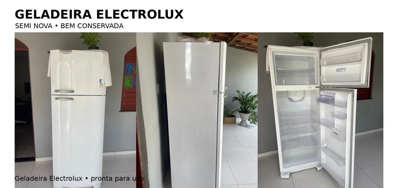 Geladeira semi nova Eletrolux  - Foto 4