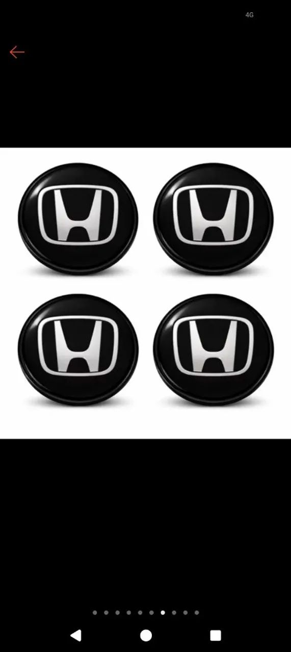 Adesivo do Honda Civic 4 unidade  - Foto 2