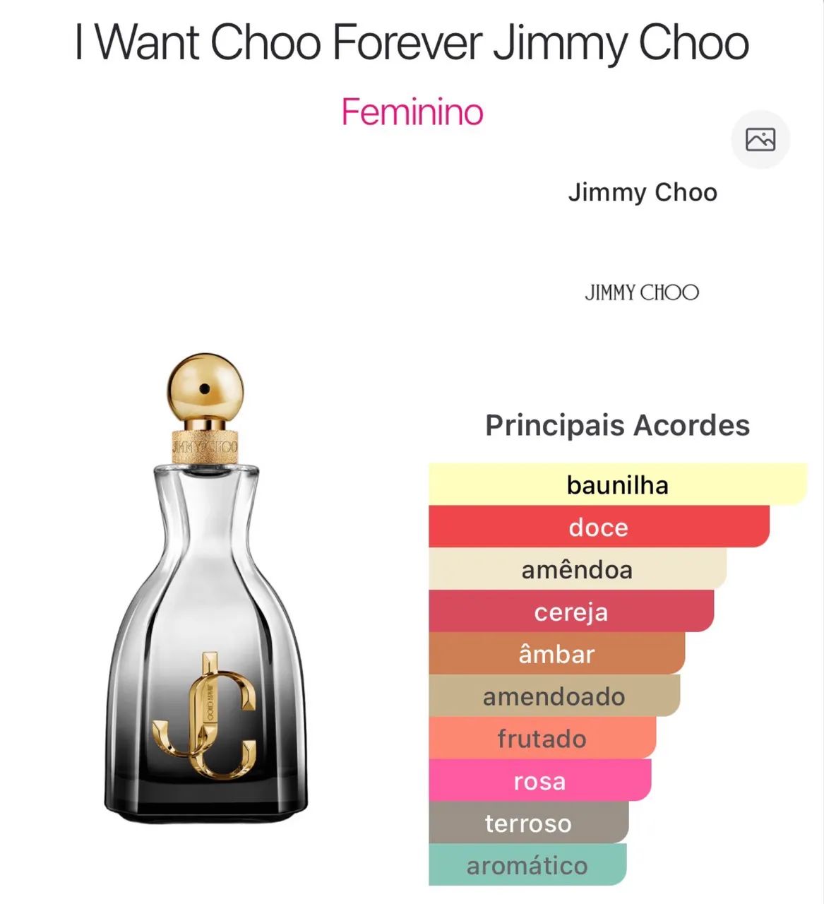 Perfume Jimmy Choo Forever EDP 125ml - Foto 3