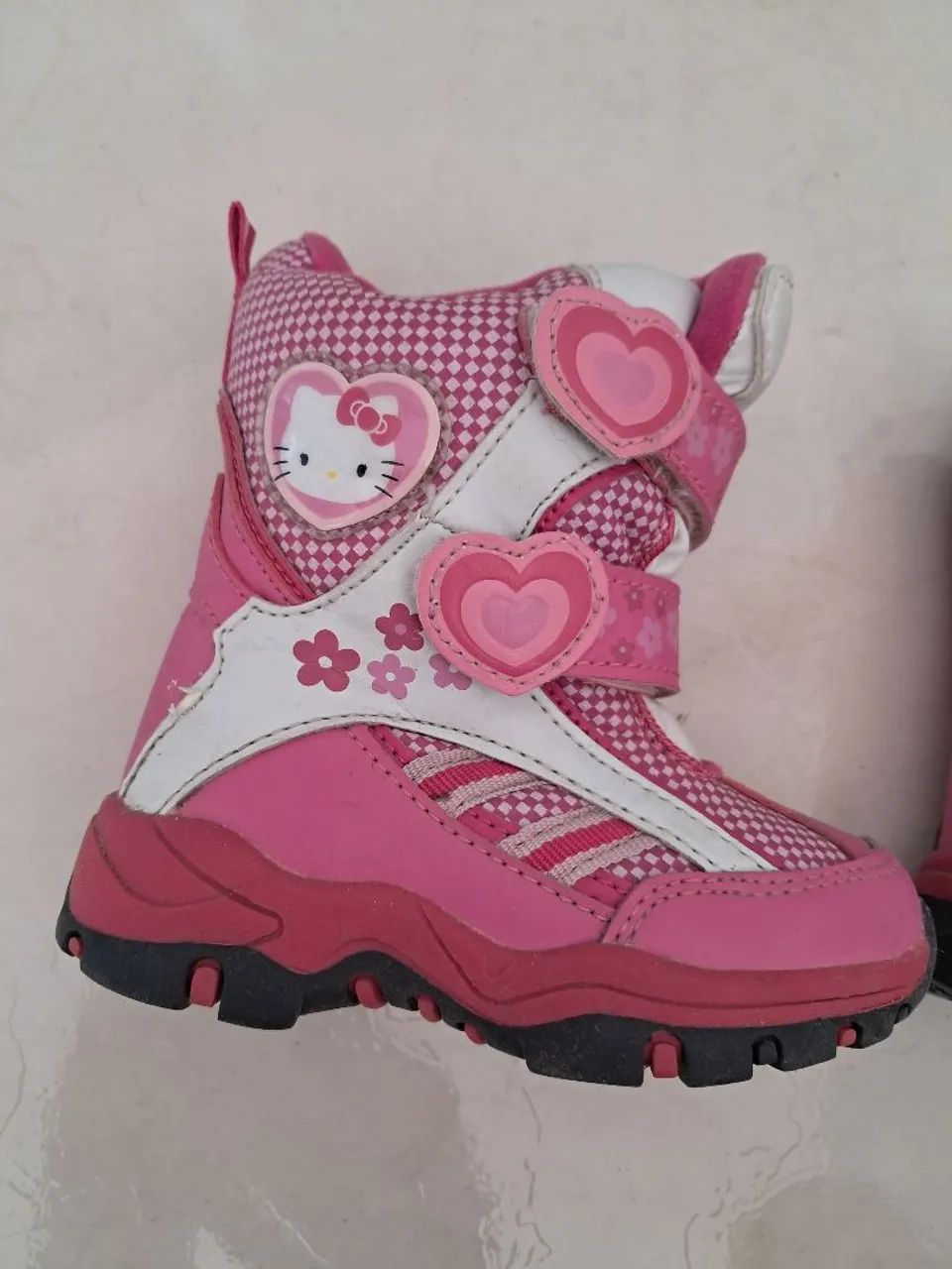 Bota Infantil Hello Kitty 0 a 18 meses - Foto 3
