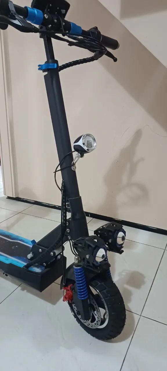 Patinete Scooter Elétrico Off Road Com Assento  - Foto 5