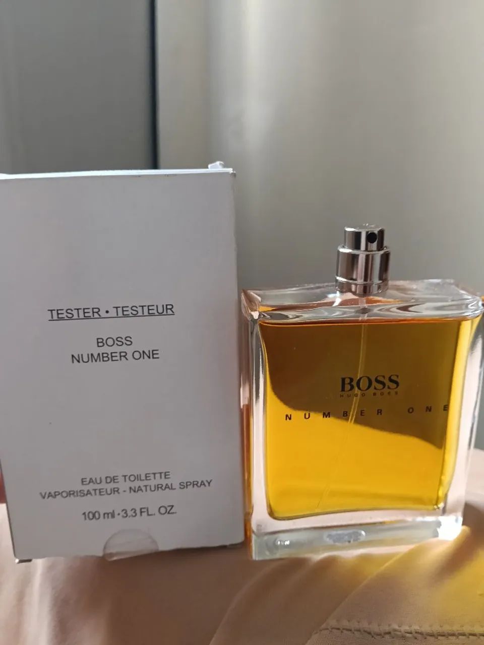 Perfume Hugo boss caixa de teste 