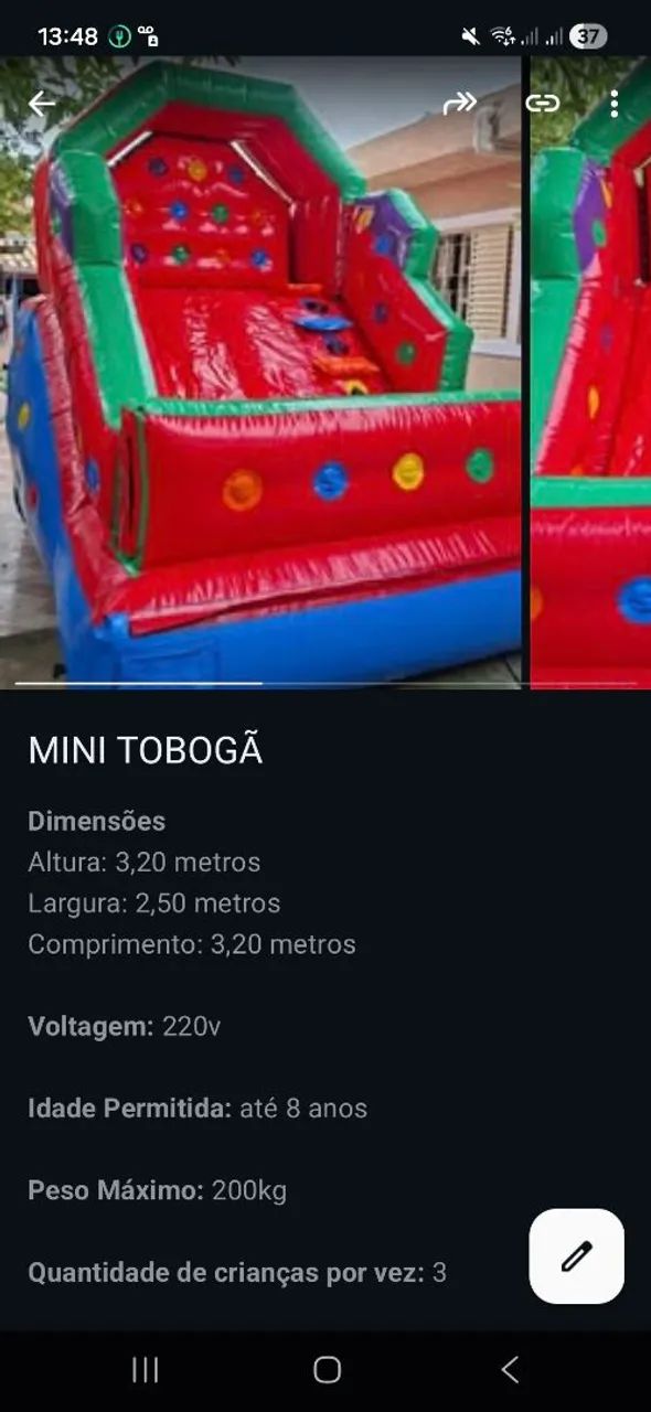 Mini tobogã NOVO - Foto 2