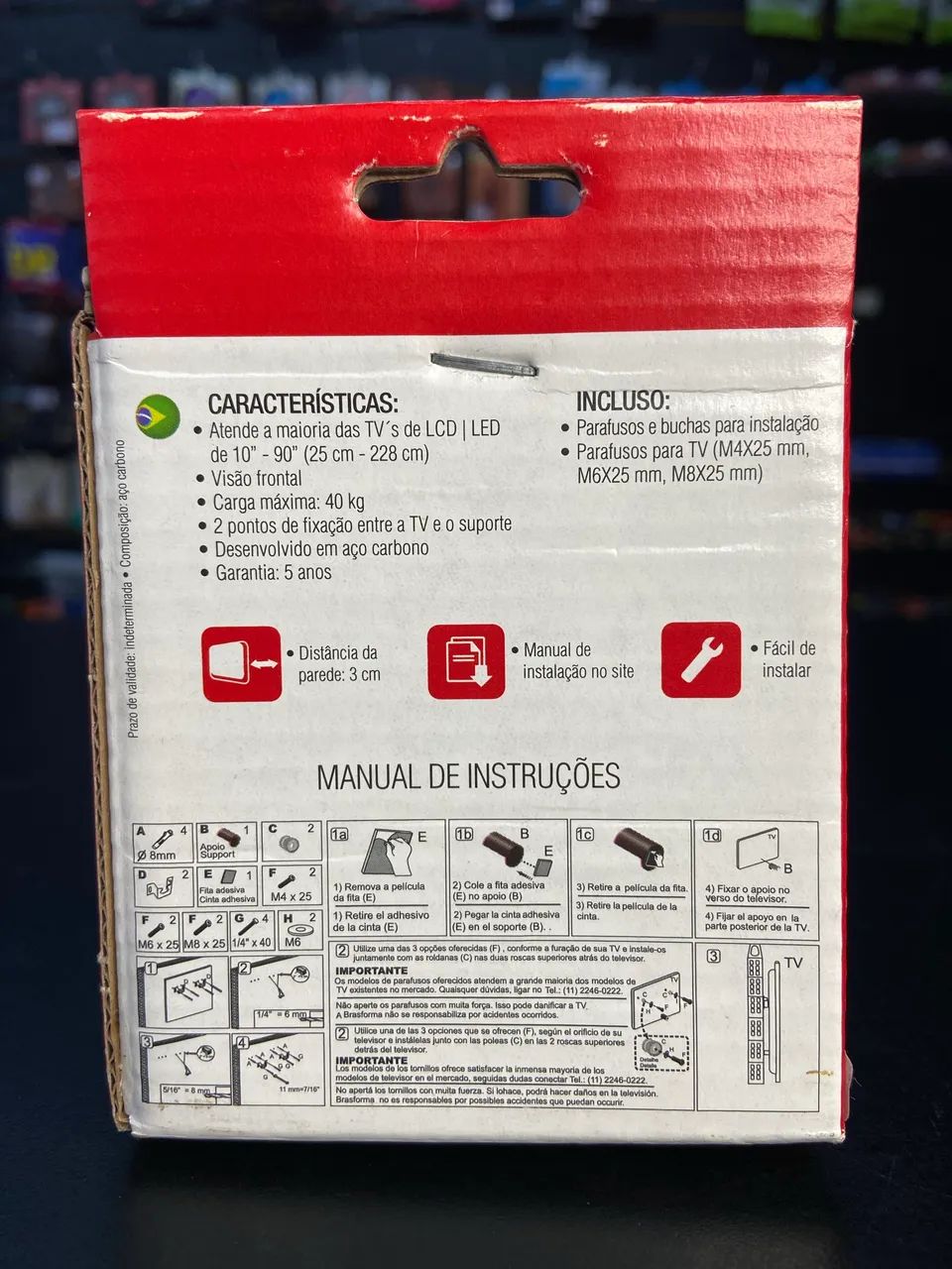 Suporte Universal para TV - Foto 4