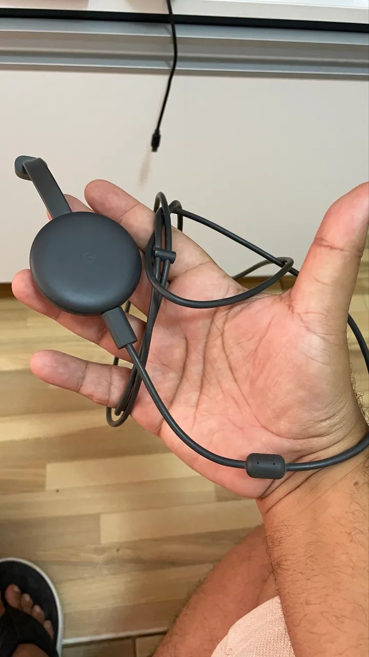 Google Chromecast 3ª Geração Full HD - Carvão - Foto 2