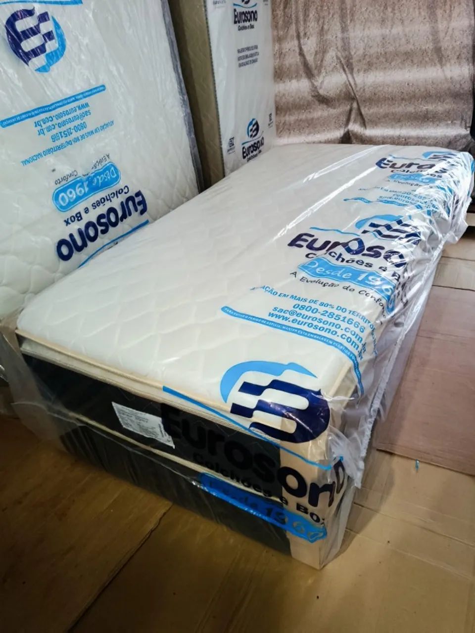 Cama Unibox Solteirão Diamond Com espuma premium 1.00 x 1.98 - Foto 4