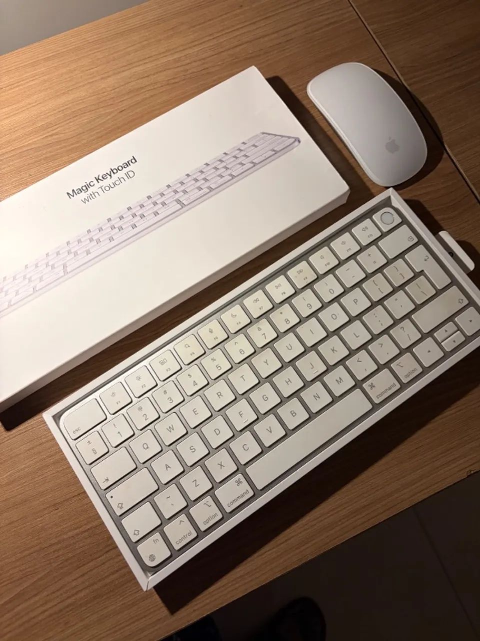magic keyboard com touch id + magic mouse apple - Foto 2