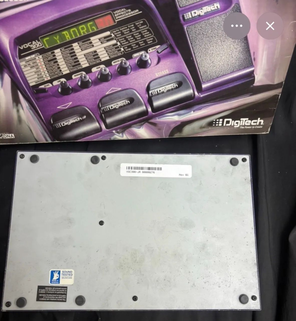 Pedal de voz - Digitech vocal 300 - Foto 4