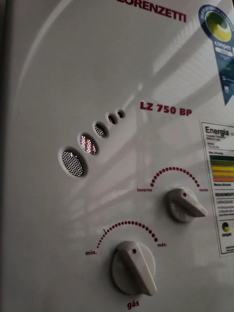 Aquecedor gas Lorenzetti  - Foto 4