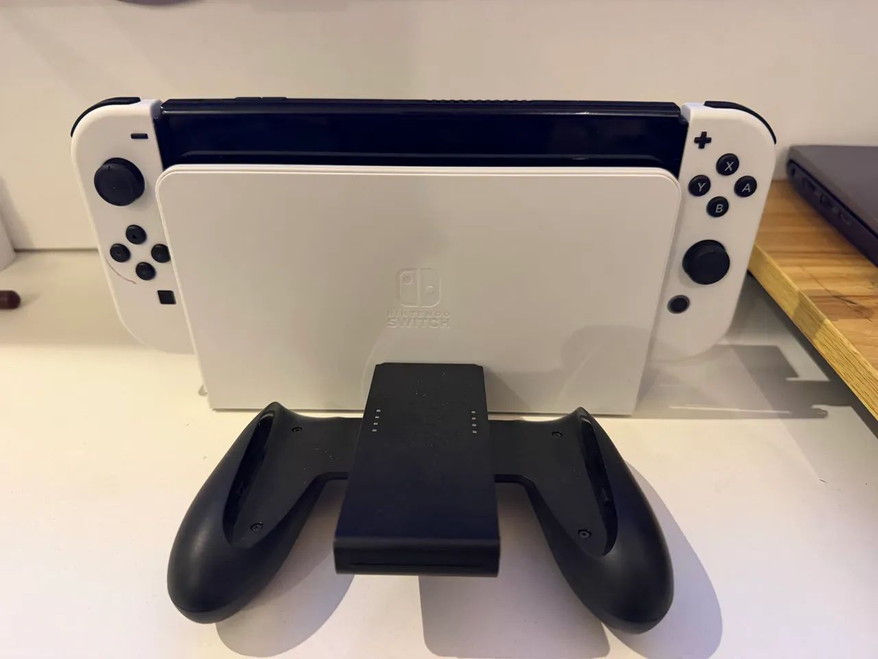 Nintendo Switch Oled Branco 64gb - Foto 4