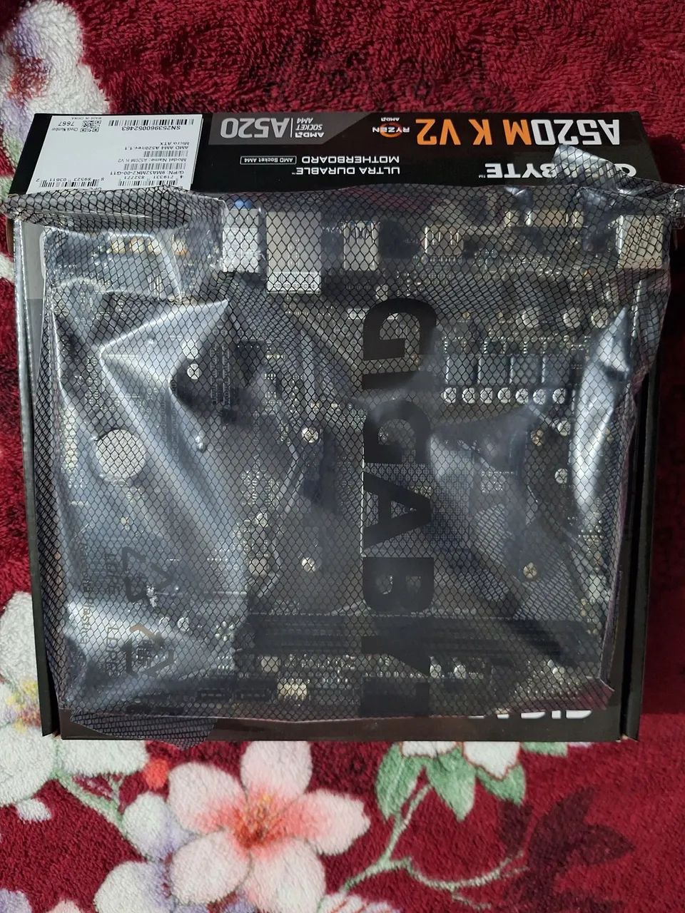 Placa mãe A520M K V2 AMD AM4 DDR4 Gigabyte - Foto 3