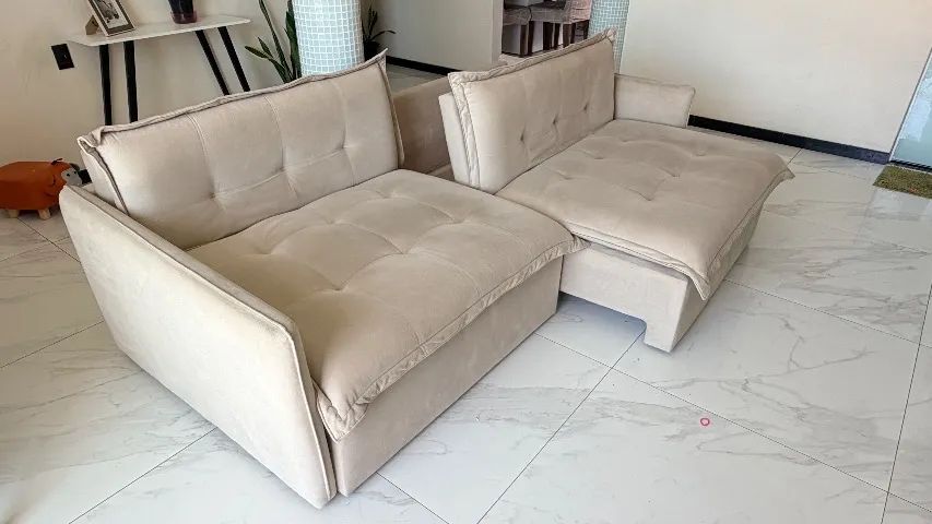 Sofá Cama linha Luxo Retrátil  - Foto 2