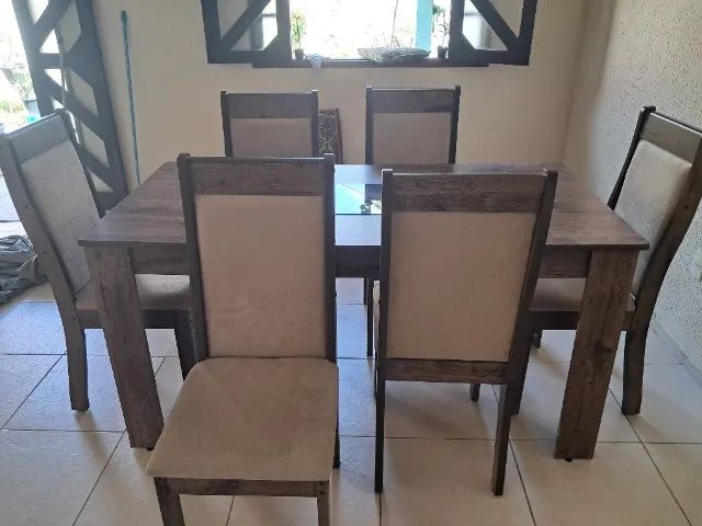 Mesa com 6 Cadeiras - Foto 3