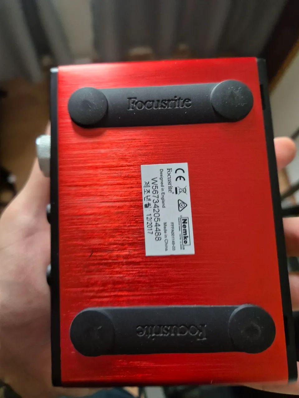 Interface de audio Focusrite Scarlet Solo 3rd gen - Foto 4