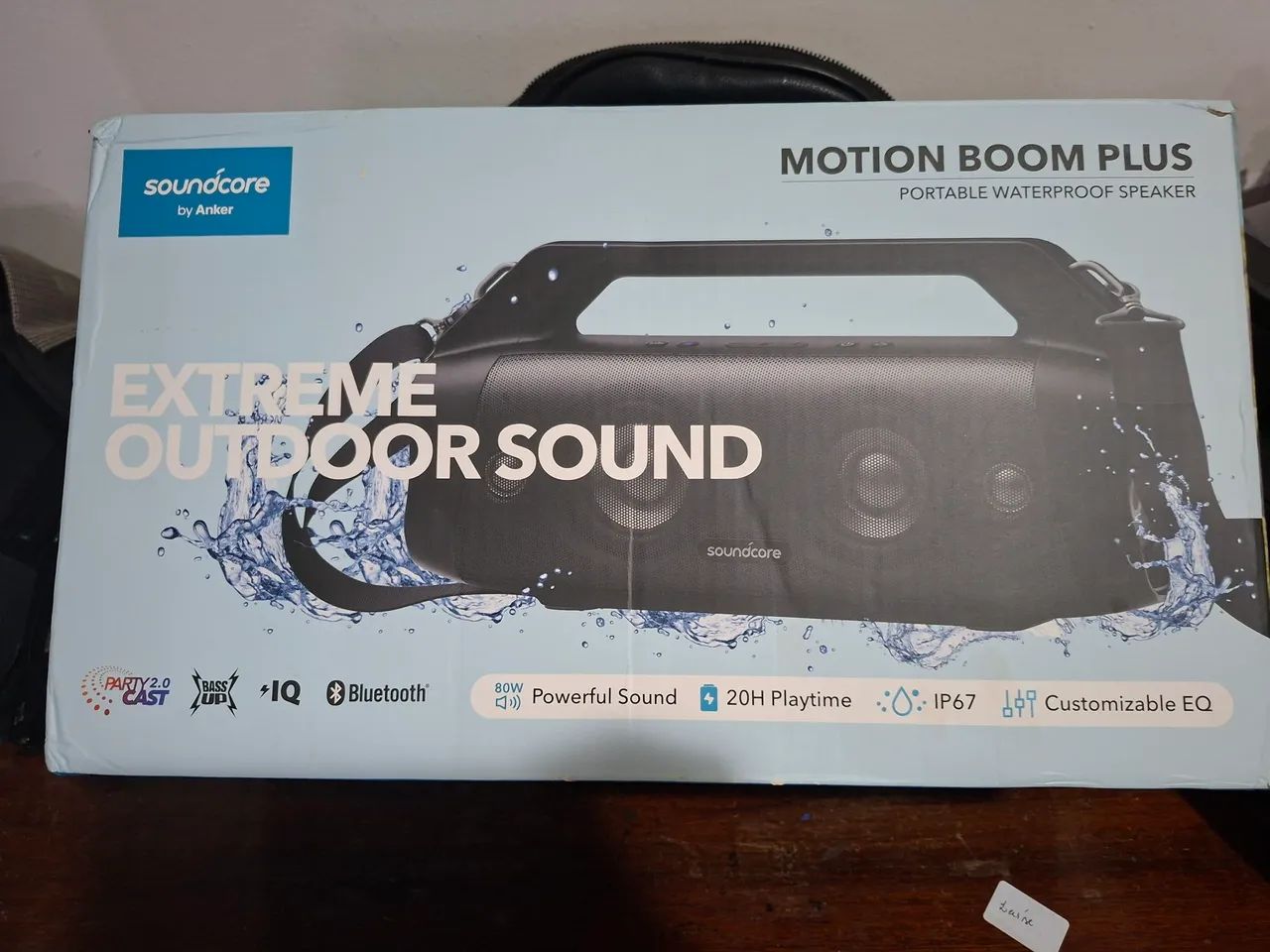Caixa portátil Motion Boom Plus da Anker - Foto 2