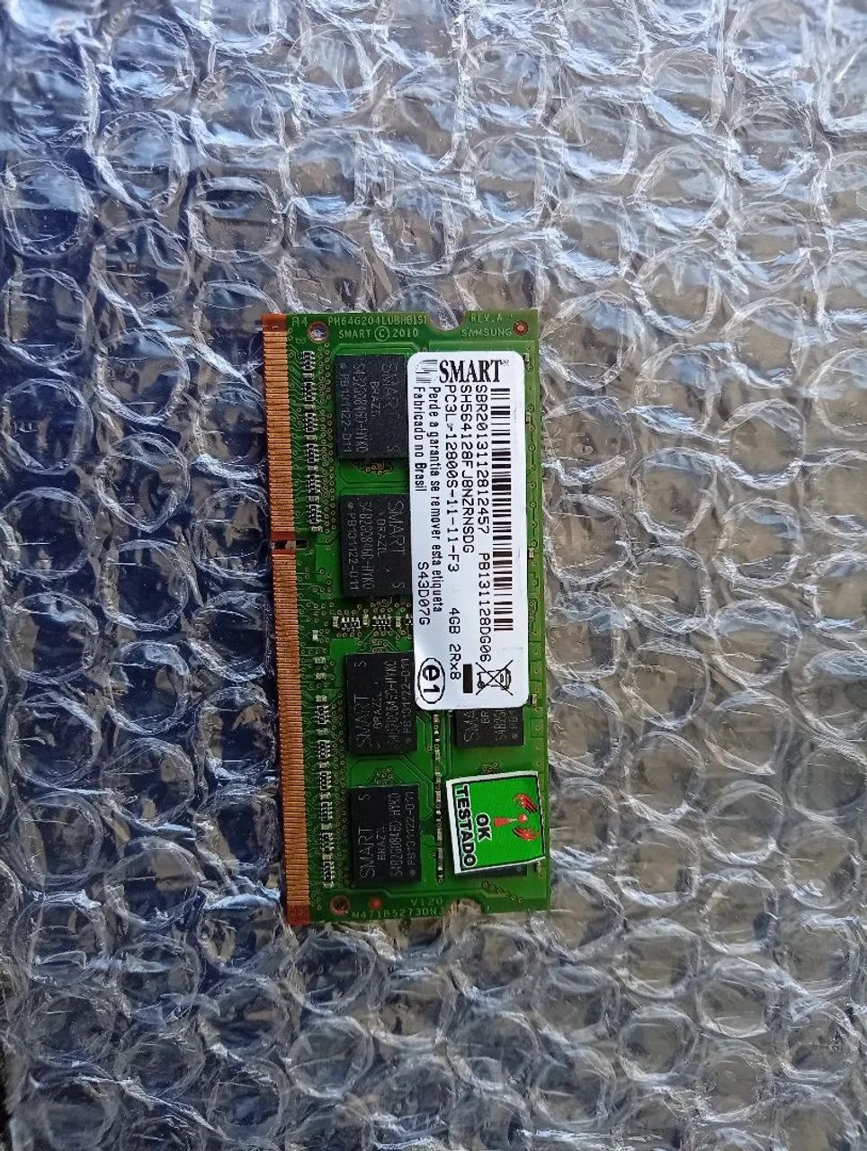 Memória RAM 4GB DDR3 PC3L Notebook - Foto 2