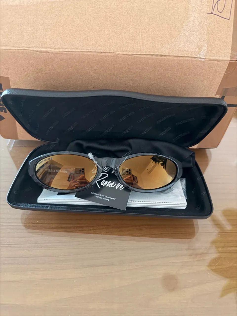 Óculos original Balenciaga