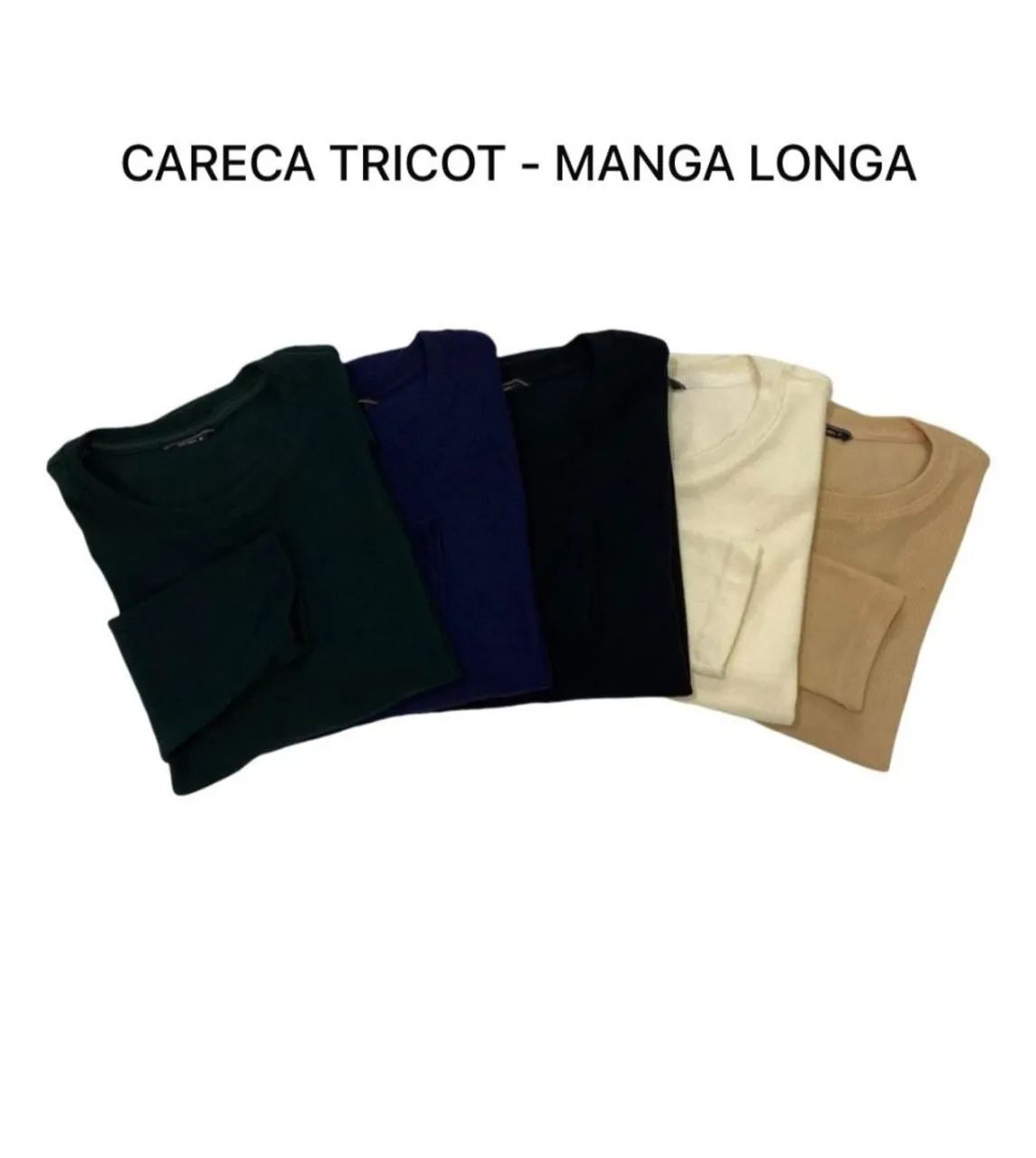 Camisa Tricot Premium Manga Longa  - Foto 3