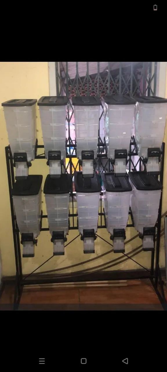 Dispenser para ração varejo durapets