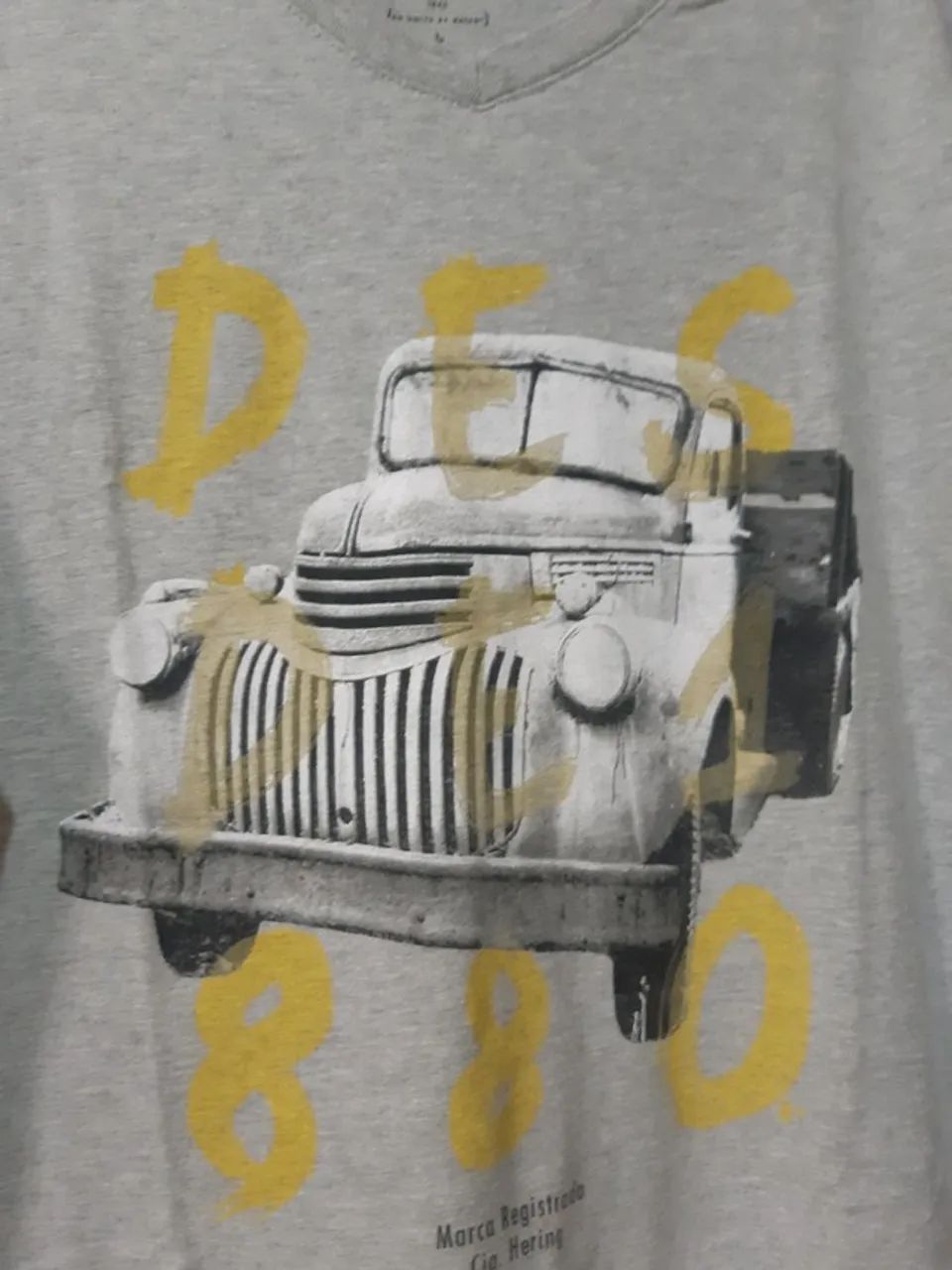camiseta algodão hering Tam. M - Foto 2