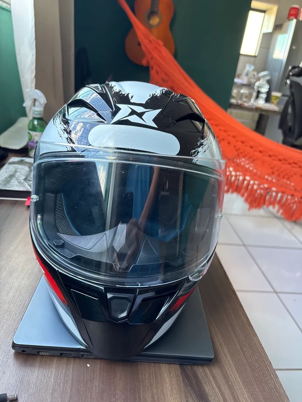 Capacete Axxis Empty - Semi novo  - Foto 2